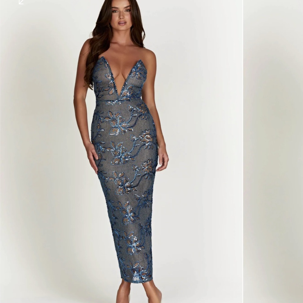 Meshki Sequin Gown